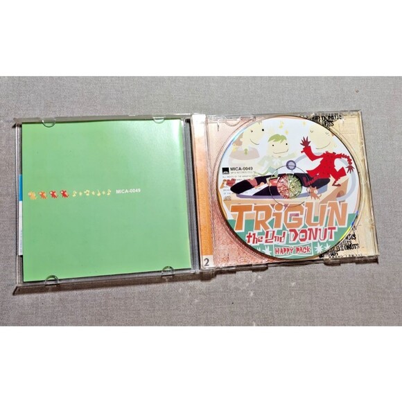 Trigun the 2nd donut Original Soundtrack 2 Music CD OST Japan Import US Seller - Picture 2 of 3